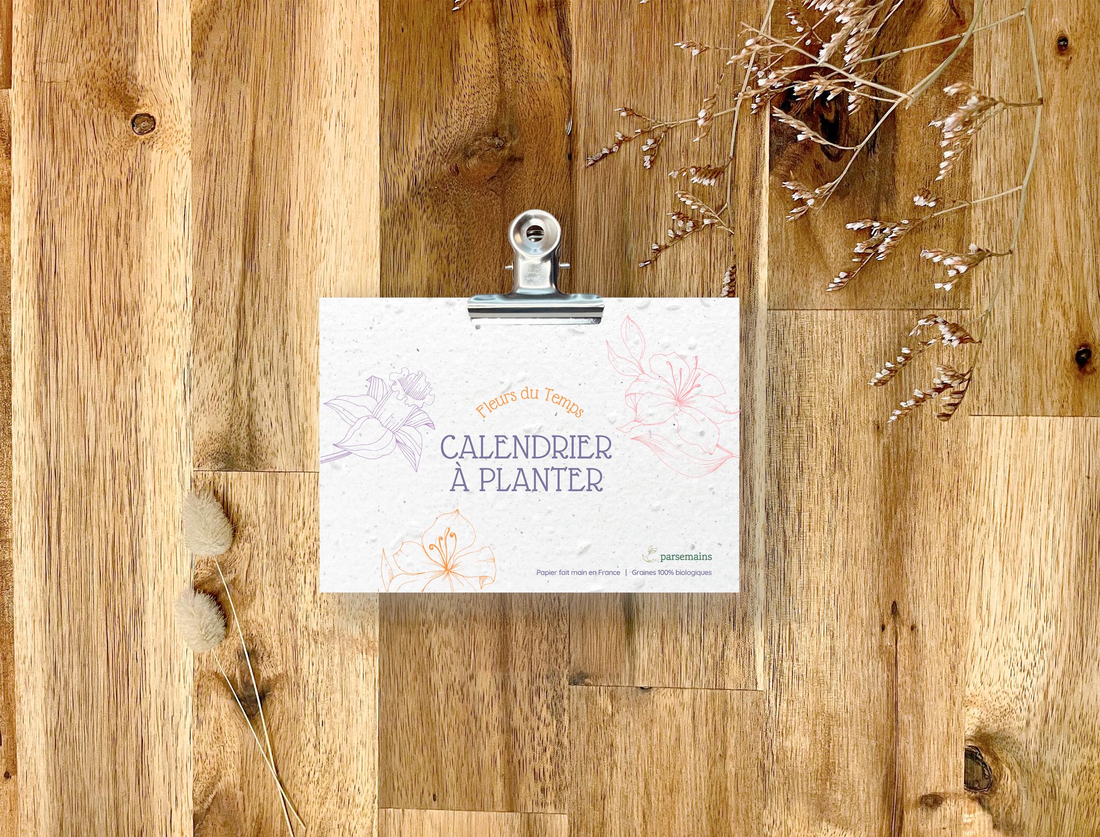 2026 Seed Paper Calendar - Wildflower Eco-friendly Gift - Etsy