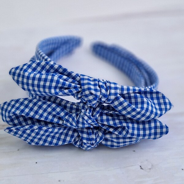 Navy School Headband Etsy