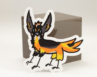 Bird Gremlin sticker