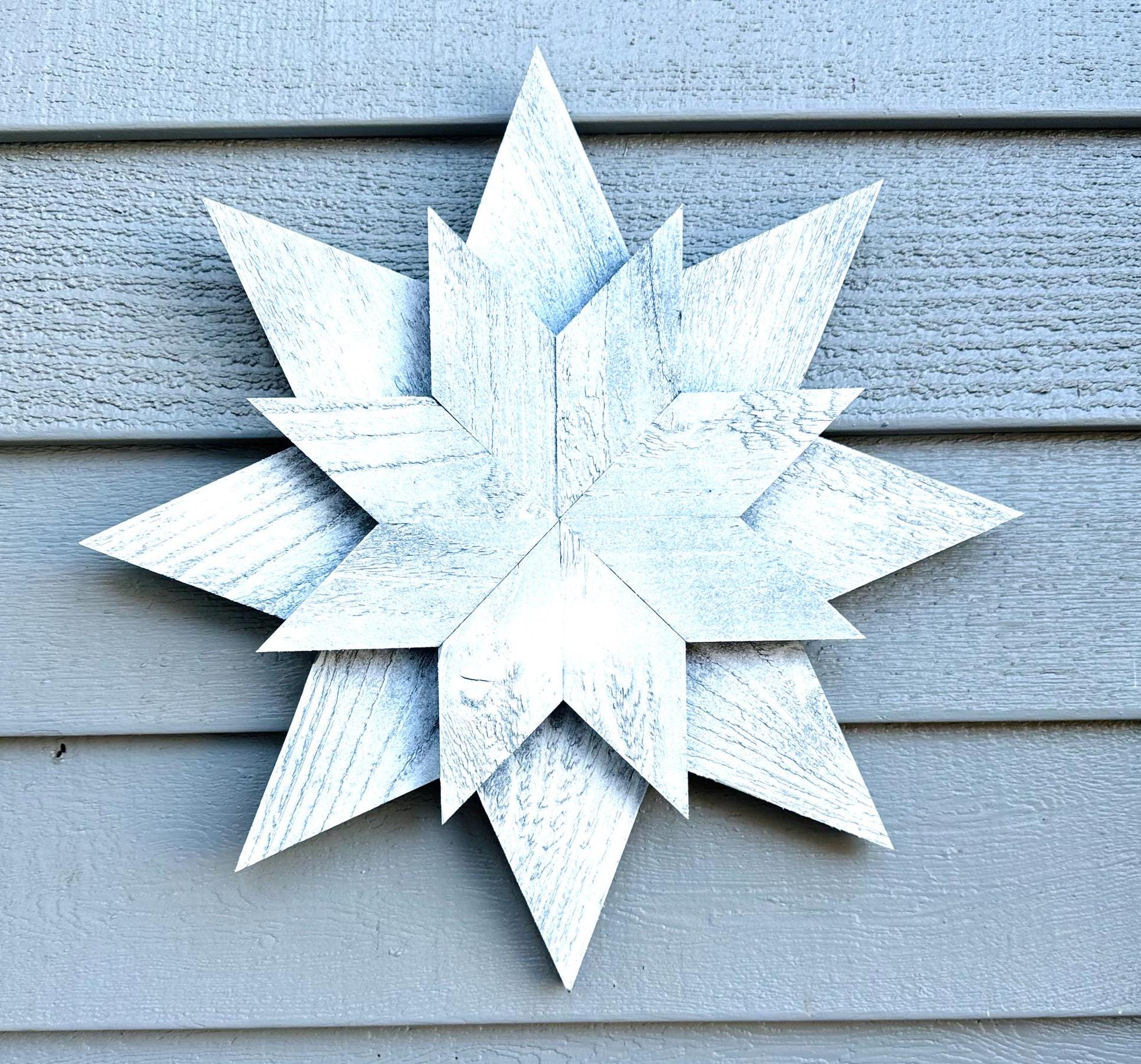 Rustic Wood Snowflake, Wood Snowflake, Christmas Decor, Winter Decor ...
