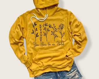 wildflower hoodie