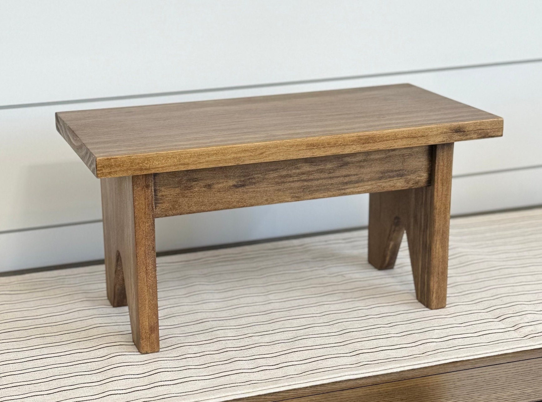 Small Wood Stool, Wood Riser, Farmhouse Stool, Rustic Wood Riser ...
