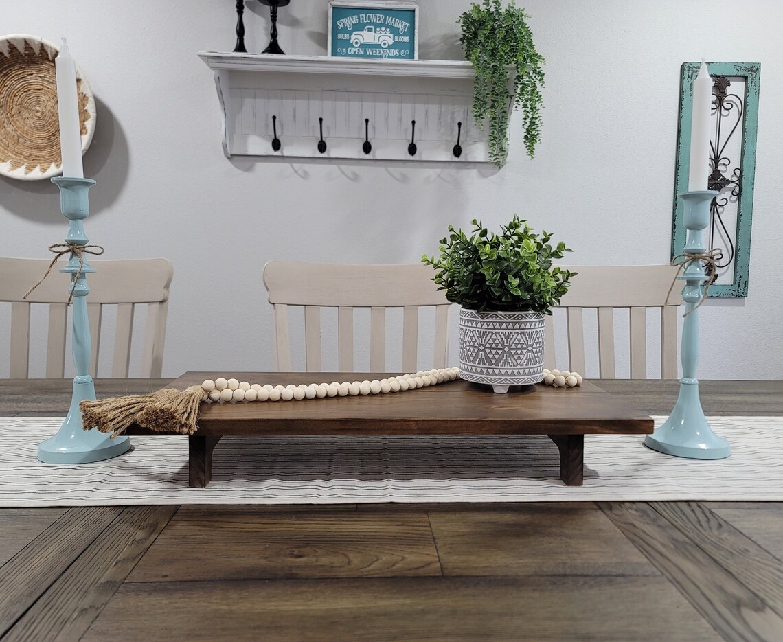 Farmhouse Wood Riser Wood Riser Rustic Wood Riser Farmhouse | Etsy