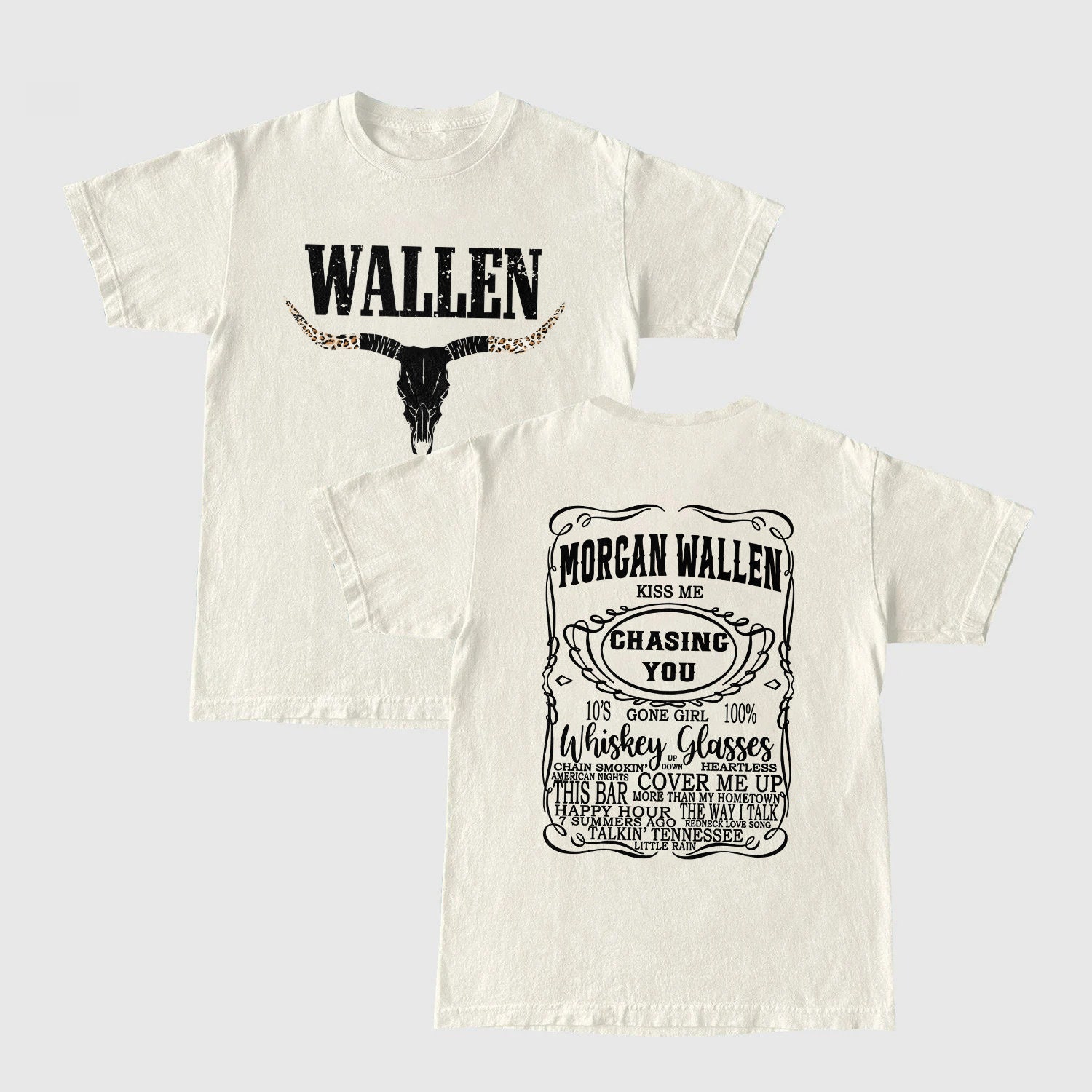 Discover 2 Sided - Whiskey Wallen Western Double Sided Shirt