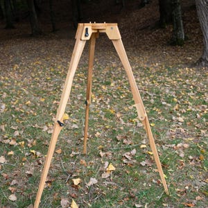 Trästativ för fotoautomater