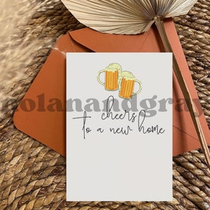 Editable Greeting Card, Greeting Card for Real Estate, Real Estate Greeting Card, Greeting Card for Client,  New Home Greeting Card