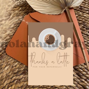 Editable Greeting Card, Greeting Card for Real Estate, Real Estate Greeting Card, Greeting Card for Client,  New Home Greeting Card