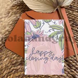 Editable Greeting Card, Greeting Card for Real Estate, Real Estate Greeting Card, Greeting Card for Client,  New Home Greeting Card