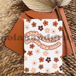 Editable Greeting Card, Greeting Card for Real Estate, Real Estate Greeting Card, Greeting Card for Client,  New Home Greeting Card