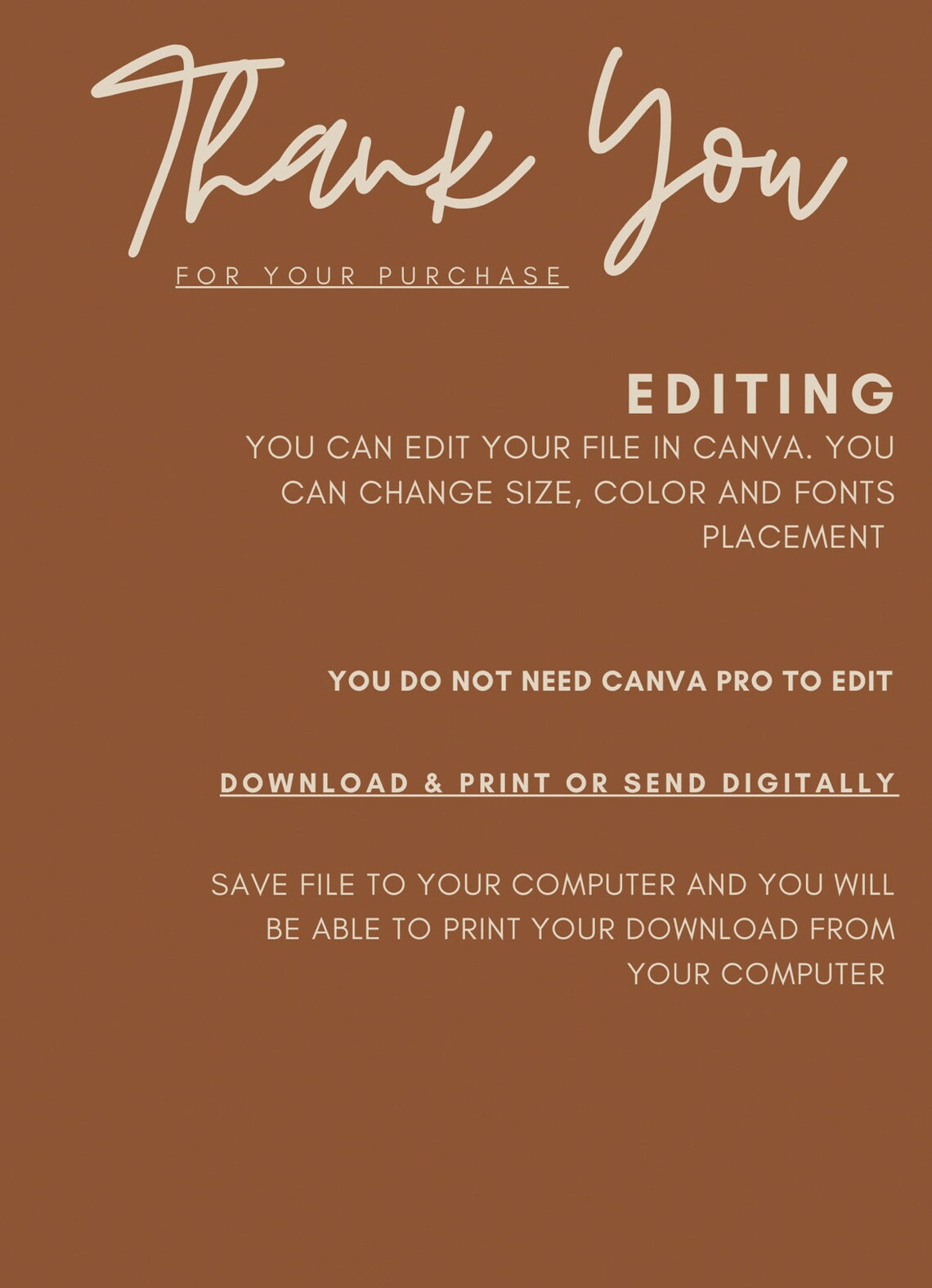 Editable Real Estate Mailer Template, Client Postcard, Editable Mailer Editable Real Estate Mailer Template, Client Postcard, Editable Mailer