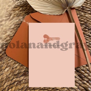 Editable Greeting Card, Greeting Card for Real Estate, Real Estate Greeting Card, Greeting Card for Client, New Home Greeting Card