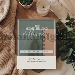 Editable Real Estate Guide, Real Estate Template, Template for Realtors, Realtors Guide Template, Editable Real Estate Template