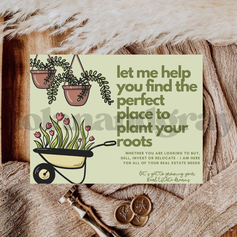 Editable Real Estate Mailer Template Client Postcard Etsy Editable Real Estate Mailer Template Client Postcard Etsy