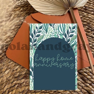 Editable Greeting Card, Greeting Card for Real Estate, Real Estate Greeting Card, Greeting Card for Client,  New Home Greeting Card