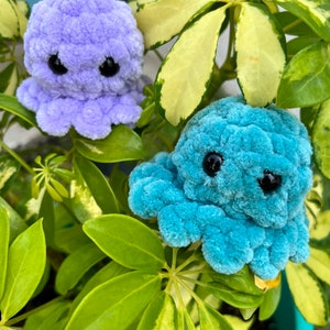 Medium Crochet Baby Octopus - Handmade Crochet Amigurumi