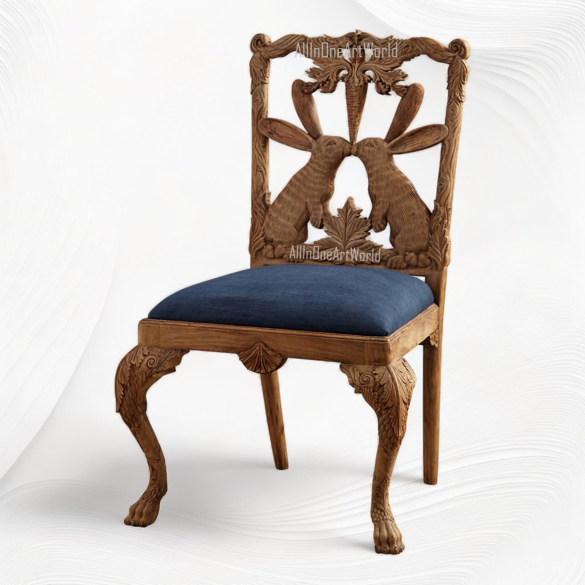 Handcarved menagerie dining table outlet