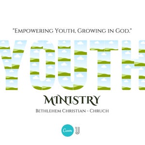 Youth Ministry Photo Collage: Custom Christian Gift (Digital File)