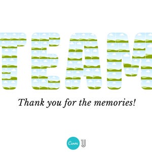 Personalized Team Photo Collage: Farewell or Appreciation Gift (Digital File)
