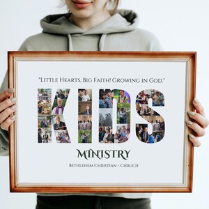Kids Ministry Photo Collage Art (Digital Download)