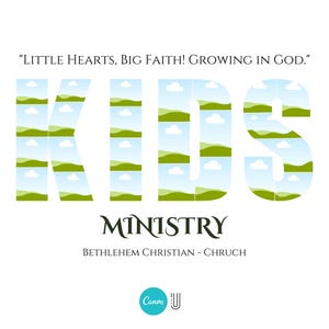 Kids Ministry Photo Collage Art (Digital Download)