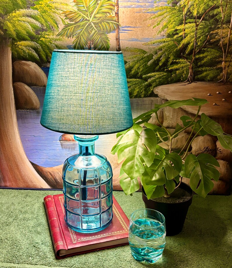Recycled Glass Table Lamps up Cycled Contemporary Lamps Etsy UK