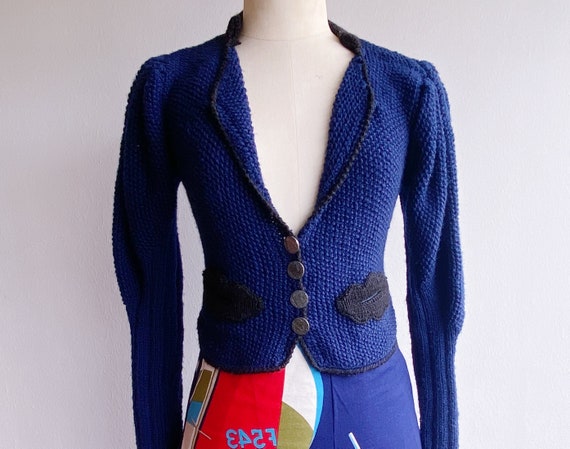 Vintage designer traditional jacket from Inzy Des… - image 9