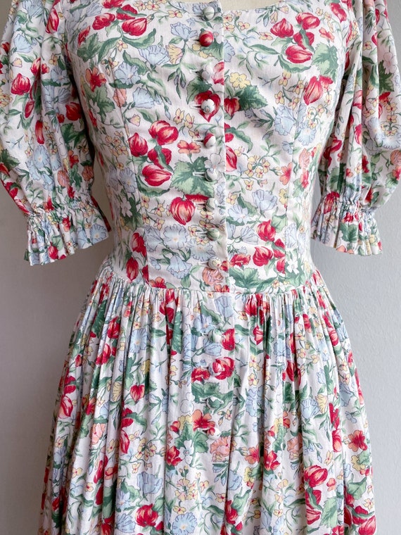Beautiful vintage traditional dress Dirndl made o… - image 8
