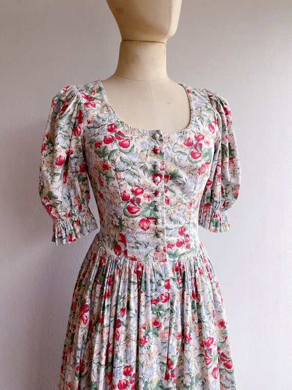 Beautiful vintage traditional dress Dirndl made o… - image 7