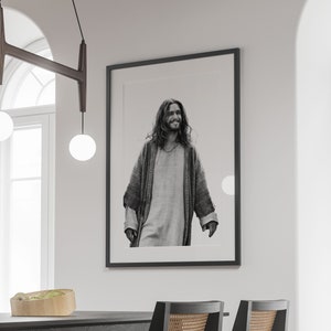 Jesus Christ Poster, Jesus Christ Print, Jesus Painting, Jesus Christ Portrait, Christian Art, Christmas Decor, Christian Print, Jesus Gift