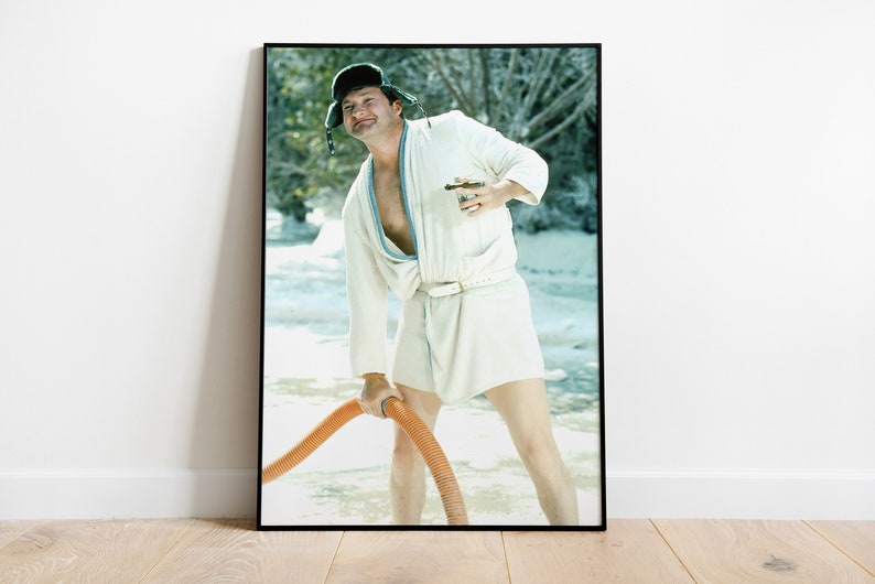 Christmas Vacation Movie Poster, Funny Bathroom Print, Cousin Eddie Poster, Comdey, Funny Home Wall Art, Christmas Decor, Funny Movie Poster