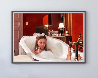 The Notebook Movie Poster, Funny Bathroom Art (Digital Download)