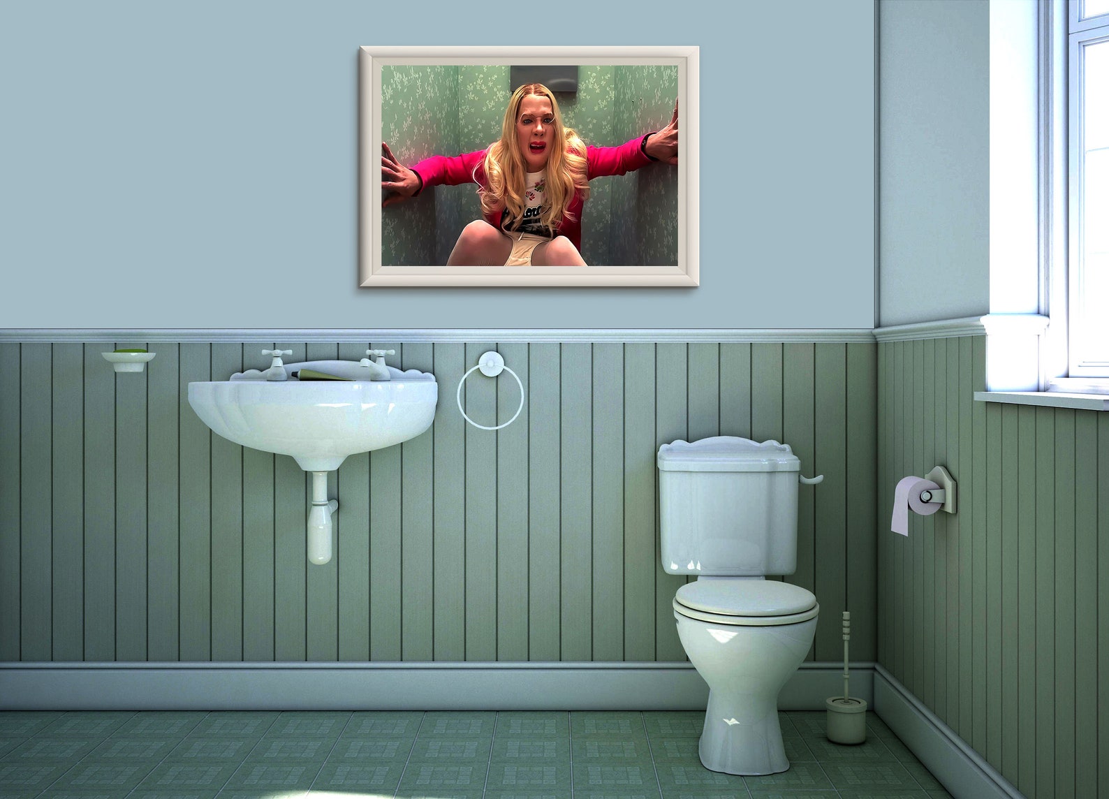 White Chicks Movie Poster, Funny Bathroom Wall Art, Comedy, Printable Art Print, Modern Wall Art ...