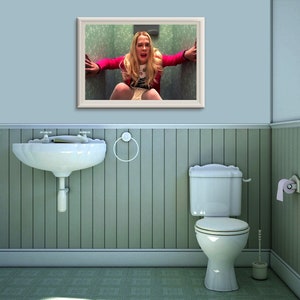 Póster de la película White Chicks, arte divertido para el baño (descarga digital)