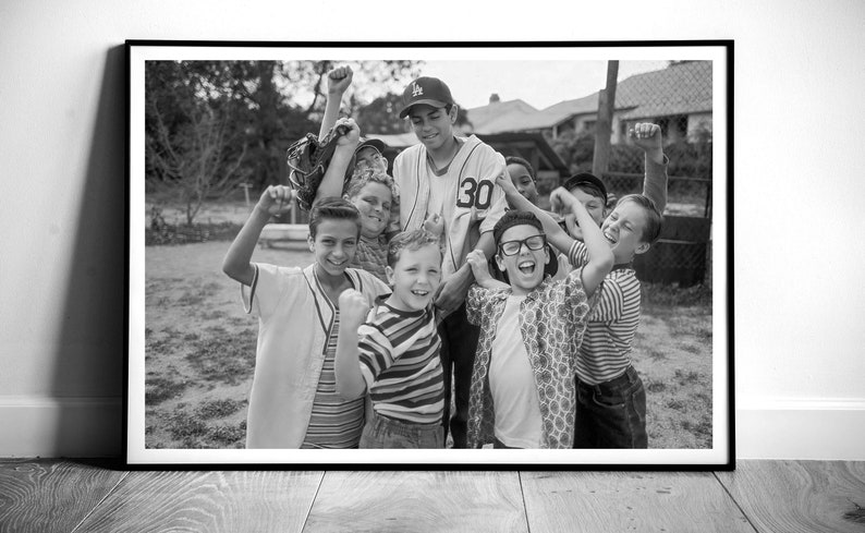 Sandlot-affisch, retro basebollfilmtryck (digital nedladdning) bild 4