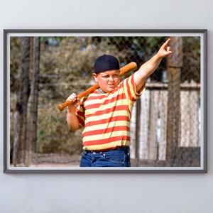 The Sandlot Baseball Movie Poster, Ham Porter, Funny Wall Art, Vintage Print, Kids Bedroom Decor, Sports Poster, Printable, Digital Download