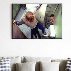 Funny Bathroom Wall Decor Poster Dumb and Dumber Movie - Etsy