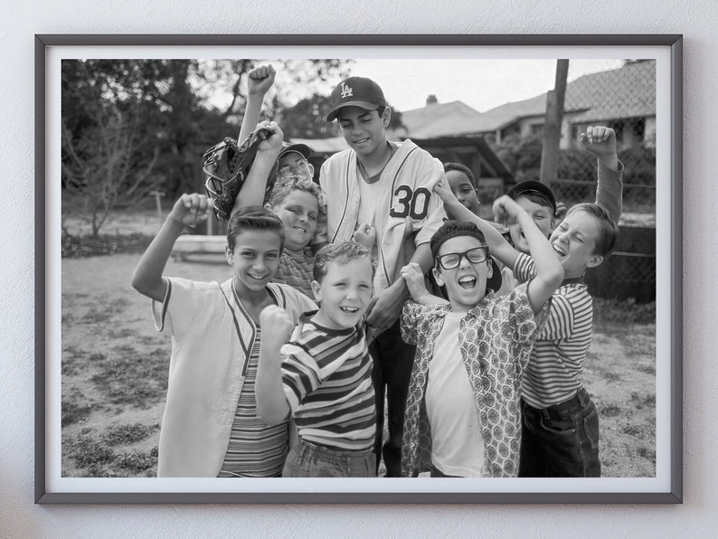 Sandlot-affisch, retro basebollfilmtryck (digital nedladdning) bild 3
