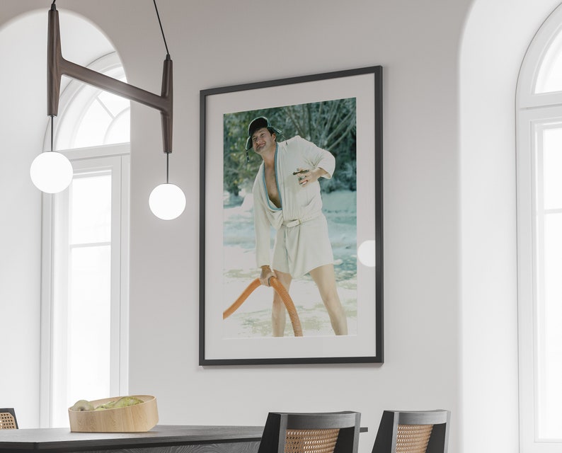 Christmas Vacation Movie Poster, Funny Bathroom Print, Cousin Eddie Poster, Comdey, Funny Home Wall Art, Christmas Decor, Funny Movie Poster