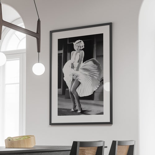 Marilyn Monroe Applying Makeup Poster Art Photo Hollywood - Etsy