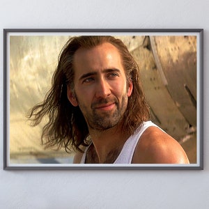 Con Air Movie Poster, Funny Movie Print, Cameron Poe Poster Print, Comedy, Funny Home Wall Art, Farmhouse Wall Decor, Funny Movie Poster