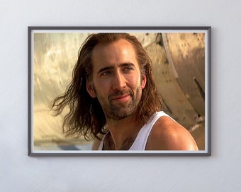 Con Air Movie Poster, Funny Movie Print, Cameron Poe Poster Print, Comedy, Funny Home Wall Art, Farmhouse Wall Decor, Funny Movie Poster