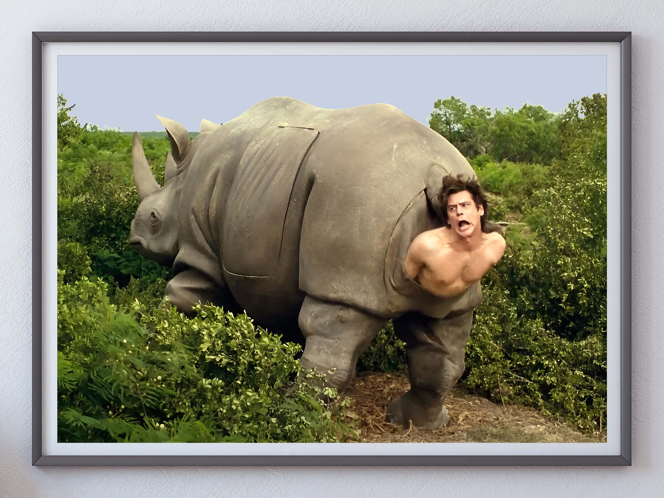 Ace Ventura When Nature Calls Rhino Scene Ace Ventura Rhino Scene