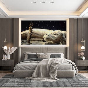 The Neverending Story Movie Poster, 80s Film Art (Digital Download