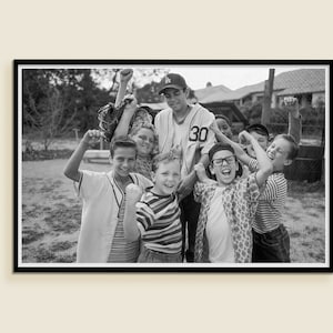 Sandlot-affisch, retro basebollfilmtryck (digital nedladdning) bild 5