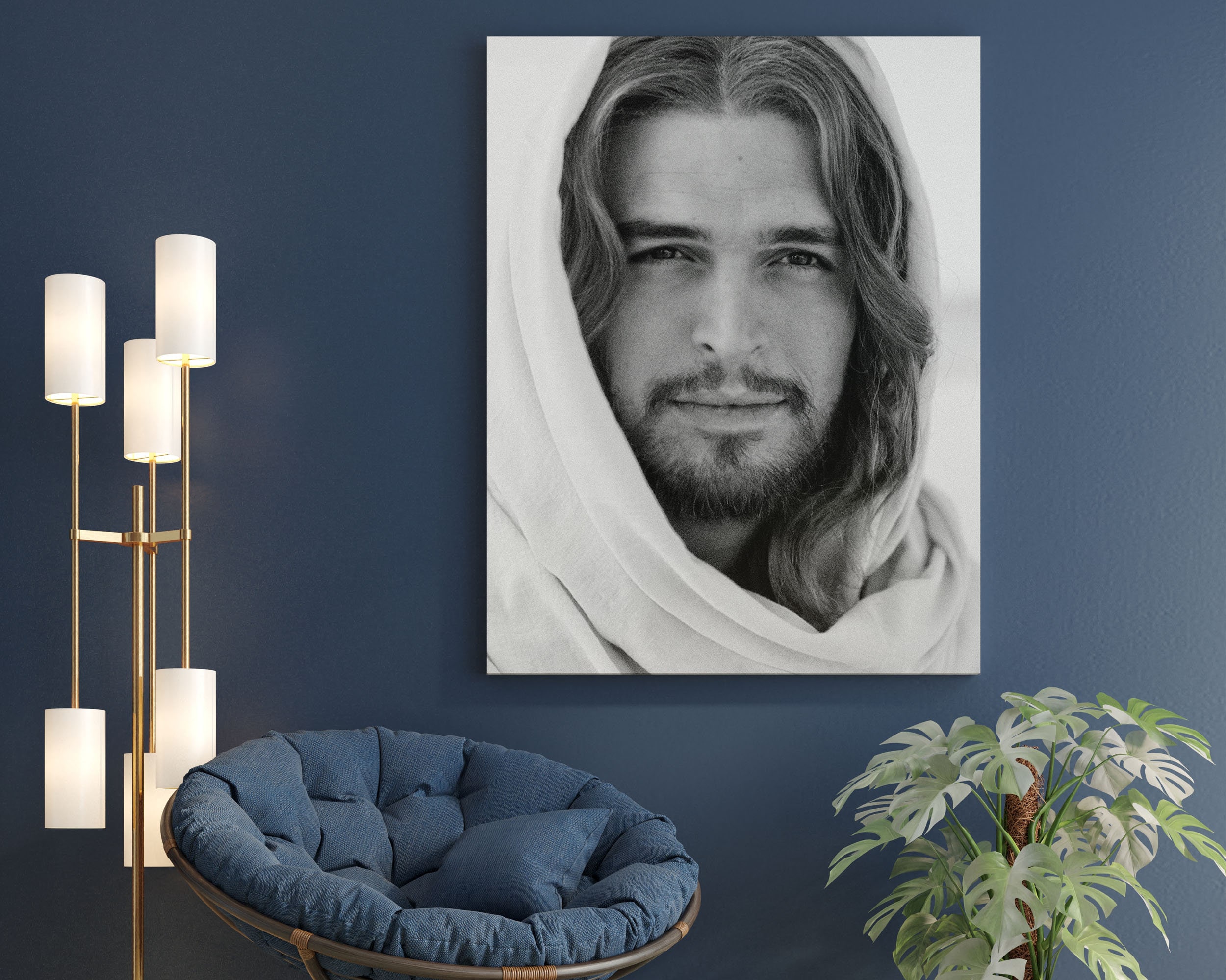 Jesus Christ Poster Jesus Christ Print Jesus Painting Jesus Etsy