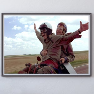 Dumb And Dumber Movie Poster, Gift For Best Friend, Jim Carrey Poster, Movie Wall Art, Funny Home Decor, Bedroom Wall Decor, Apartment Decor
