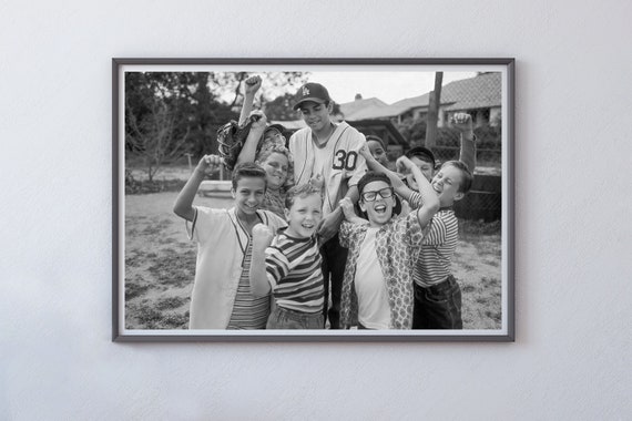 The Sandlot Poster, Funny Print, Baseball Wall Art, Retro Movie Poster, Kids Bedroom Decor, Baseball Coach Gift, Printable, Digital Download