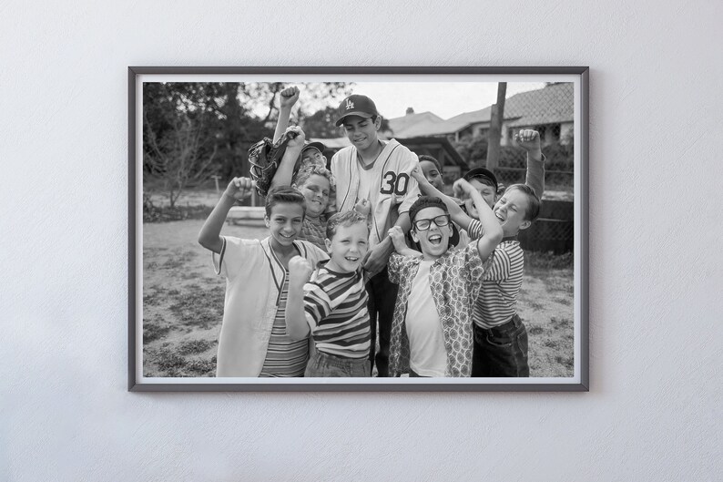 Sandlot-affisch, retro basebollfilmtryck (digital nedladdning) bild 2