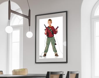 Home Alone Movie Poster: Printable Christmas Wall Art (Digital Download)