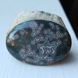Ocean Jasper Polished Worry Stones. Only 1 left!!